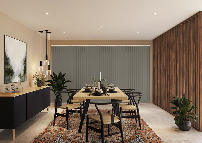 Trinity (Blackout), Mayan Brown - Vertical Blind - Image 9